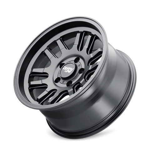 Dirty Life 9310 Canyon 17x9 / 5x127 BP / -12mm Offset / 71.5mm Hub Matte Black Wheel - 9310-7973MB12