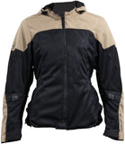 Speed and Strength Starstruck Mesh Jacket Trench Tan/Black Womens - XS - 609924