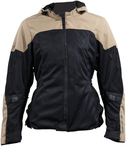 Speed and Strength Starstruck Mesh Jacket Trench Tan/Black Womens - Large - 609927