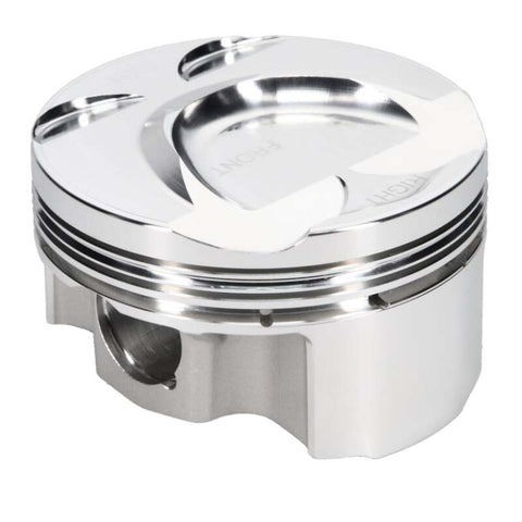 JE Pistons Nissan VR30DDTT 86mm Bore 10.2:1 CR -3cc Dish - Set of 6 - 346348