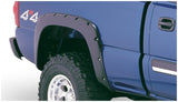 Bushwacker 07-07 Chevy Silverado 1500 Classic Fleetside Pocket Style Flares 4pc - Black - 40918-02