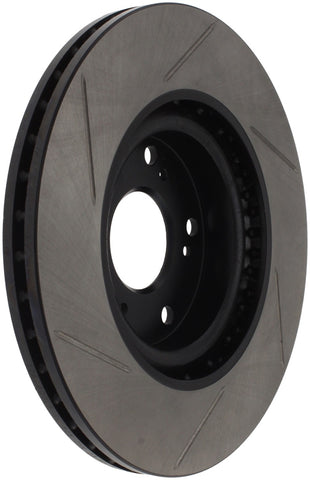 StopTech Power Slot Slotted 06-08 Honda Civic Si Front Left Rotor - 126.40057SL
