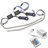 Oracle 16-21 Chevy Camaro Surface Mount DRL Modules - ColorSHIFT w/ Simple Controller - 1297-504