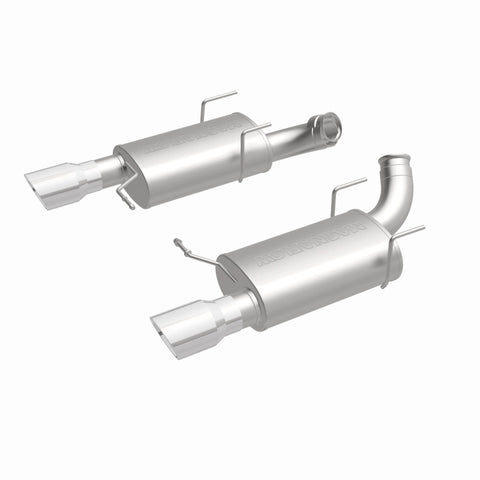 MagnaFlow 13 Ford Mustang V8 5.0L Dual Split Rear Exit Stainless Cat Back Performance Exhaust - 15151