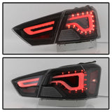 xTune 14-18 Chevy Impala (Excl 14-16 Limited) LED Tail Lights - Black Smoke (ALT-JH-CIM14-LBLED-BSM) - 9042164