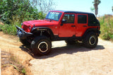 DV8 Offroad 07-18 Jeep Wrangler JK 2 Piece Fast Back Hard Top 4 Door - Black (DS Only) - HT07FB42