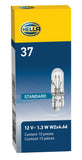 Hella Bulb 37 12V 1.3W W2X4.6d T1.75 (Min. Order QTY 10) - 37