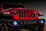 Oracle Jeep Wrangler JL/Gladiator JT LED Surface Mount Fog Light Halo Kit - White - 1215-001