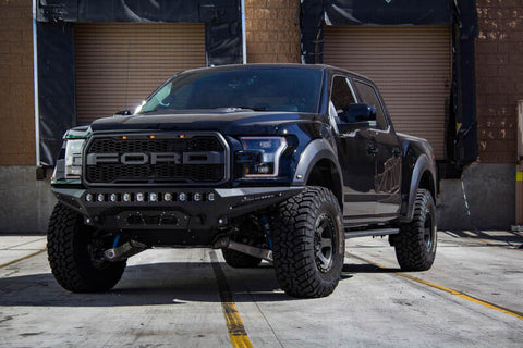 Addictive Desert Designs 17-18 Ford F-150 Raptor Stealth Fighter Front Bumper - F111182860103