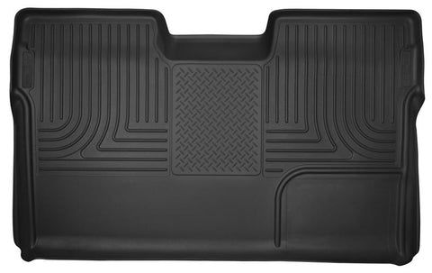 Husky Liners 09-14 Ford F-150 SuperCrew Cab X-Act Contour Second Row Seat Floor Liner - Black - 53391