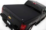Lund 99-07 Chevy Silverado 1500 (8ft. Bed) Genesis Elite Tri-Fold Tonneau Cover - Black - 95852