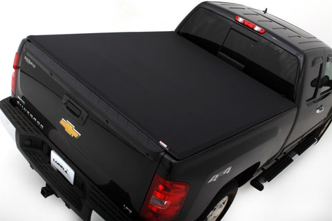 Lund 99-07 Chevy Silverado 1500 (8ft. Bed) Genesis Elite Tri-Fold Tonneau Cover - Black - 95852