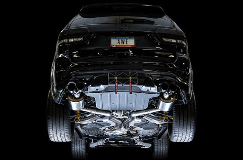 AWE Tuning 2020 Jeep Grand Cherokee SRT/Trackhawk Touring Edition Exhaust - Use w/Stock Tips - 3015-31017