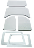 DEI 11-18 Jeep Wrangler JK 4-Door Boom Mat Complete Headliner Kit - 6 Piece - White - 50292