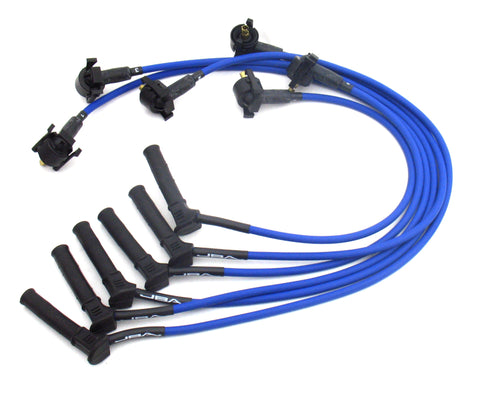 JBA 01-05 Ford Ranger/05-10 Ford Mustang 4.0L Ignition Wires - Blue - W06759