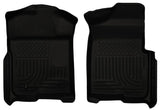Husky Liners 09-12 Ford F-150 Regular/Super/Super Crew Cab WeatherBeater Black Floor Liners - 18331