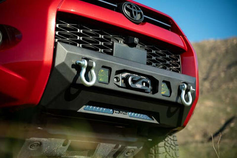 DV8 Offroad 14-24 Toyota 4Runner Centric Series Winch Front Bumper - FBTF3-02