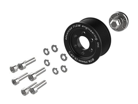 aFe 15-23 Dodge Challenger / 15-23 Dodge Charger SRT Hellcat 3.10in Supercharger Power Pulley Kit - 79-10006