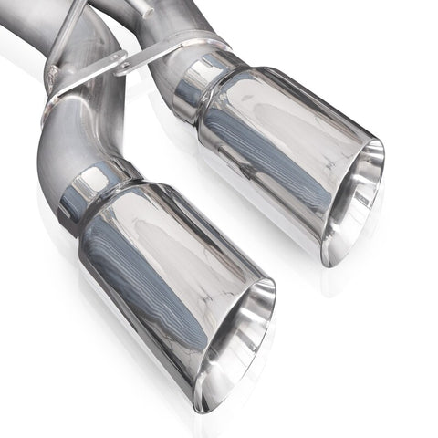 Stainless Works 15-19 Ford F150 5.0L Lightning Exit Catback System w/ 4in Tips - FT18CBFT