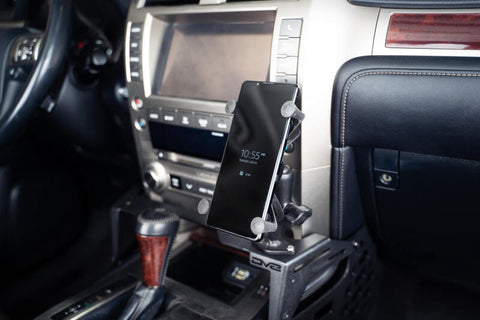 DV8 Offroad 2010 Lexus GX 460 Center Console Molle Panels & Digital Device Bridge - CCGX-02