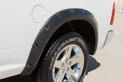 Lund 10-17 Dodge Ram 2500 RX-Rivet Style Smooth Elite Series Fender Flares - Black (2 Pc.) - RX205SB