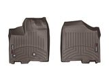 WeatherTech 2013+ Toyota Sienna Front FloorLiner - Cocoa - 474751