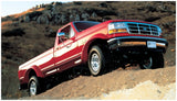 Bushwacker 92-96 Ford Bronco Cutout Style Flares 2pc - Black - 20022-11