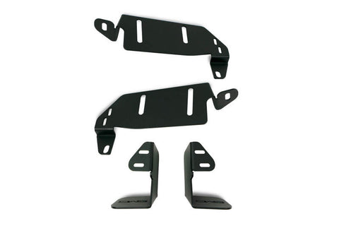 DV8 Offroad 21-22 Ford Bronco Factory Bumper Pocket Light Mount (Pair) 3in LED Pod Lights - LBBR-05