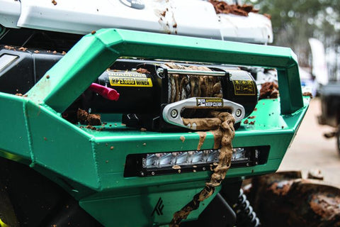 QuadBoss Winch Kit - 50ft Synthetic Rope - 3.8hp - Hawse Fairlead - Wireless Remote - 5000lb - 608851