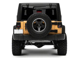 Raxiom 07-18 Jeep Wrangler JK Axial Series LED Tail Lights- Blk Housing (Clear Lens) - J141585