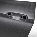Anderson Composites 15-17 Ford Mustang Dry Carbon Doors (Pair) - AC-DD15FDMU-DRY