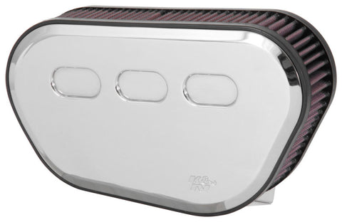 K&N Street Metal Intake System - Big 8 Chrome Intake System-Harley Davidson - RK-3948