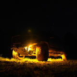 KC HiLiTES Cyclone V2 LED - Replacement Lens - Amber - Single - 4402