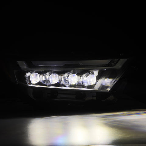 AlphaRex 19-23 Toyota RAV4 (High Trim) NOVA LED Projector Headlights Black - 880870