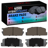 DFC 81-85 Mazda RX-7 Rear 4000 Hybridynamic Brake Pads - 4000-0235-00
