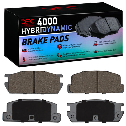 DFC 81-85 Mazda RX-7 Rear 4000 Hybridynamic Brake Pads - 4000-0235-00