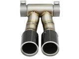 aFe Power 13-14 Porsche Cayman S / Boxster S Carbon Fiber Exhaust Tip Upgrade - 49C36413-C