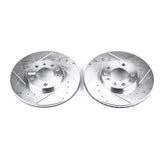Power Stop 99-03 Saab 9-3 Front Evolution Drilled & Slotted Rotors - Pair - EBR613XPR