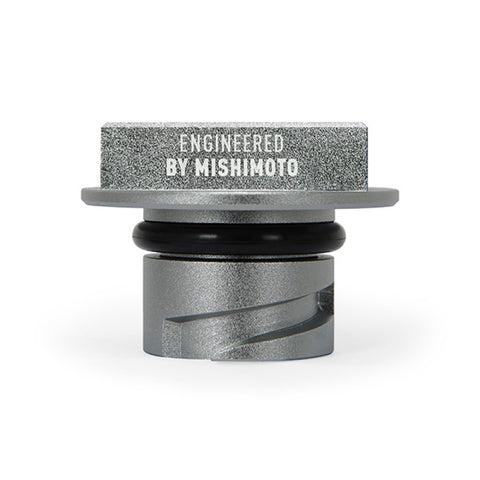 Mishimoto 2013+ GM LT1 / 2.0T Ecotec Hoonigan Oil FIller Cap - Silver - MMOFC-LT1-13HSL