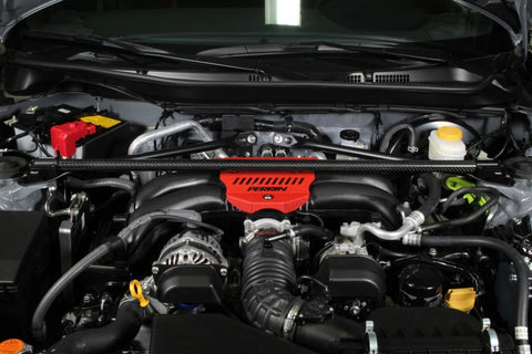 PERRIN 2013+ BRZ/FR-S/86/GR86 Front Strut Brace - Carbon Fiber (Req. Removal of OEM Engine Cover) - PSP-SUS-066CF