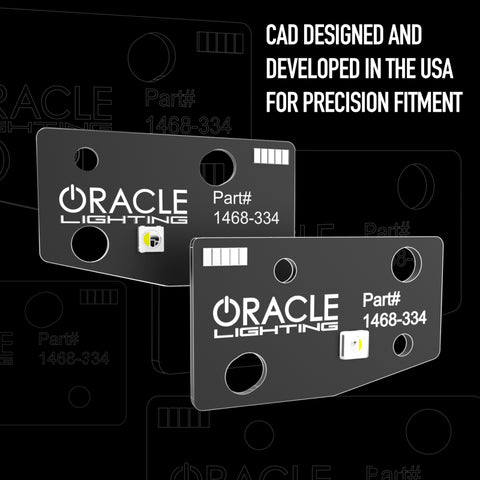 Oracle 2021 Ford Bronco DRL Upgrade w/ Halo Kit - ColorSHIFT w/ BC1 Controller - 1468-335