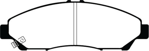 EBC 14+ Acura RLX 3.5 Hybrid Greenstuff Front Brake Pads - DP21801
