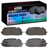 DFC 17-26 Volkswagen Touareg Front 4000 Hybridynamic Brake Pads - 4000-1894-00