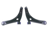 SuperPro 2008 Mitsubishi Lancer GTS Front Lower Control Arm Set w/ Bushings - w/ Positive Caster - TRC1023