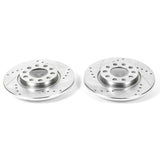 Power Stop 15-17 Chrysler 200 Rear Evolution Drilled & Slotted Rotors - Pair - AR83089XPR