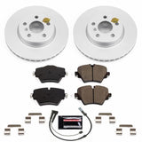 Power Stop 2019 Mini Cooper Clubman Front Z23 Evolution Sport Coated Brake Kit - CRK8323