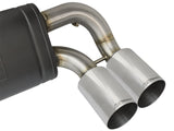 aFe MACHForce XP 3in - 2 1/2in Axle Back 304SS Exhaust w/ Polished Tips 16-17 BMW M2 (f87) - 49-36333-P