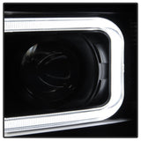 xTune Chevy Silverado 1500/2500/3500 07-13 Projector Headlights Black PRO-JH-CS07-LED-BK - 9027796
