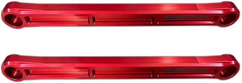 Camburg Ford Bronco 21-23 KINETIK Series Rear Billet Lower Trailing Arm Kit (Red) - CAM-120032-RED
