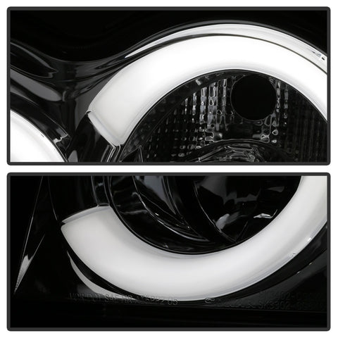 Spyder 05-07 Jeep Grand Cherokee - Light Bar Projector Headlights - Chrome - PRO-YD-JGC05V2-LB-C - 5086112